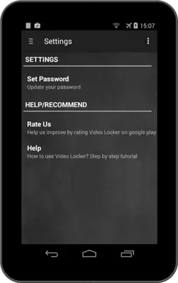 Video Locker android App screenshot 0